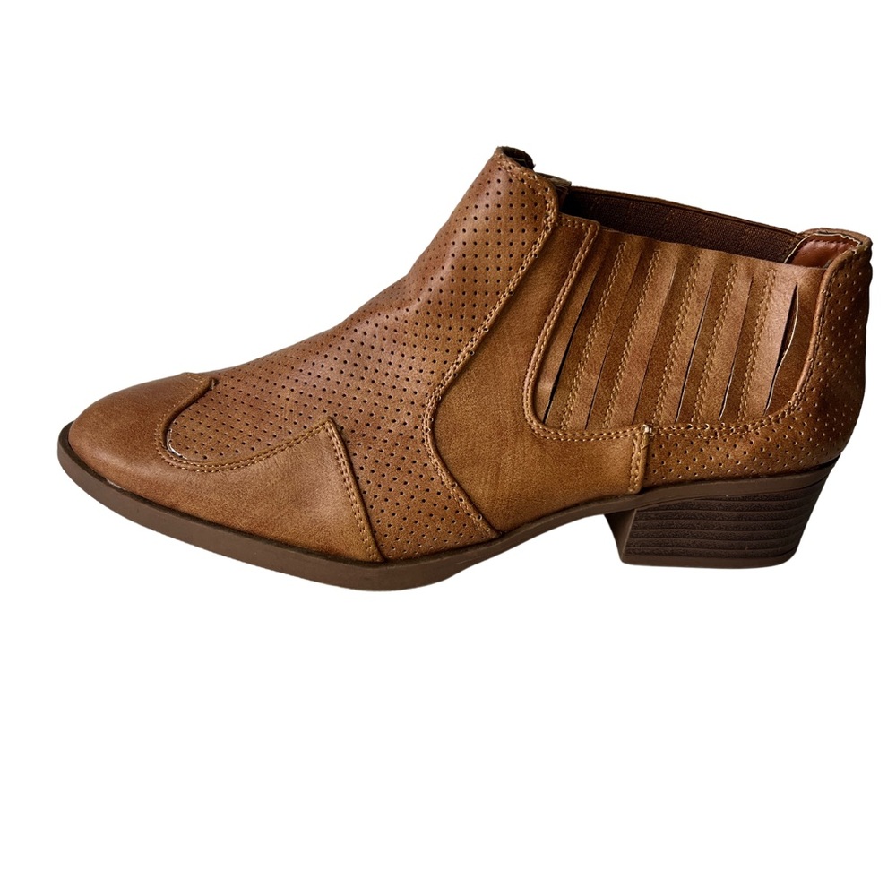 Sophie Sue Ankle Boot Booties Pull On Vegan Comfort Versatile Size 9